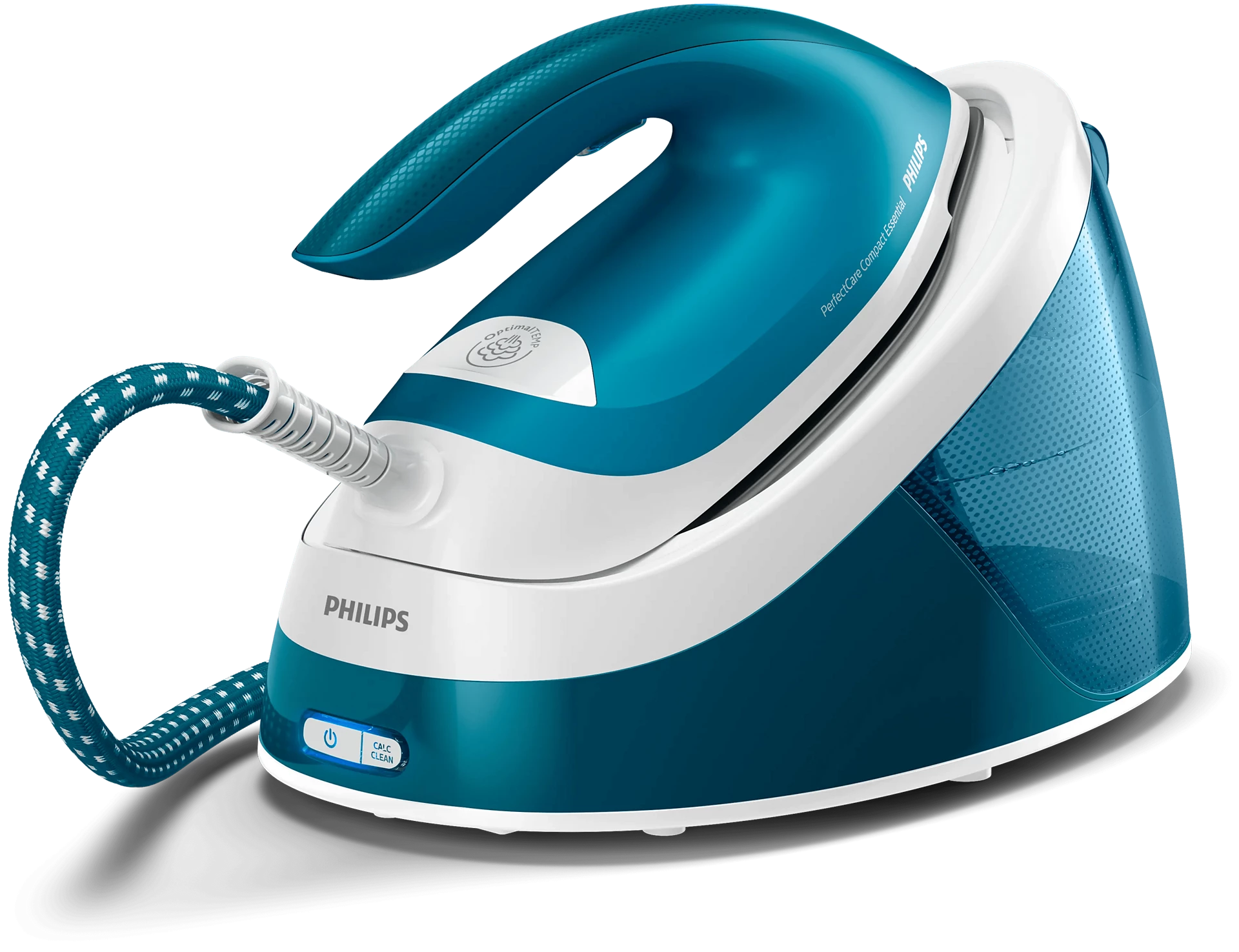 مكواة بخار فيليبس تانك منفصل بيرفكت كير كومباكت Philips GC6815/26 قدرة 2400 واط مع تقنية OptimalTEMP وبخار مستمر 120 جم وضغط 6 بار